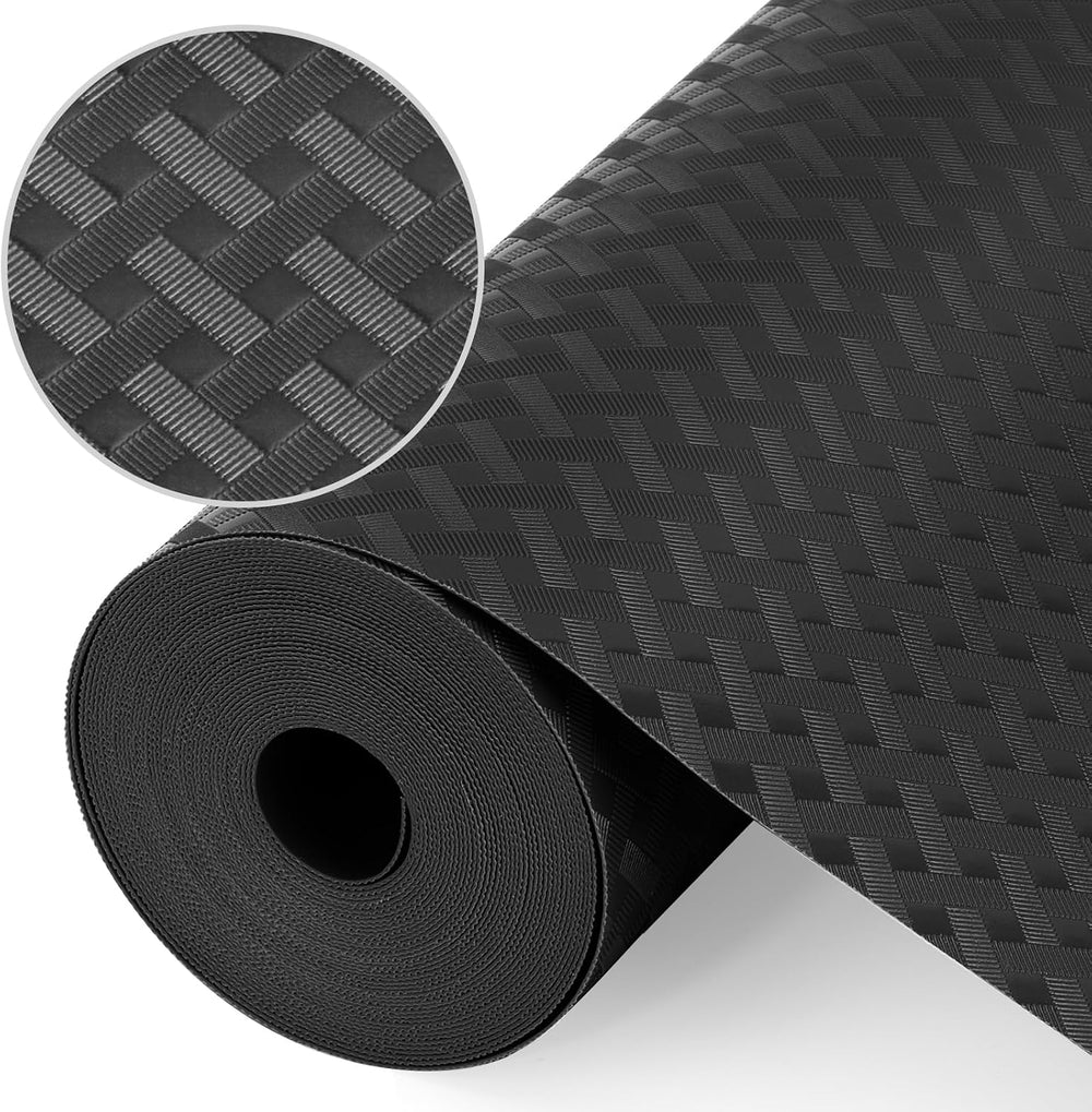 Shelf Liners, Non-Adhesive Drawer Liner, Waterproof & Oil-Proof Kitchen C...