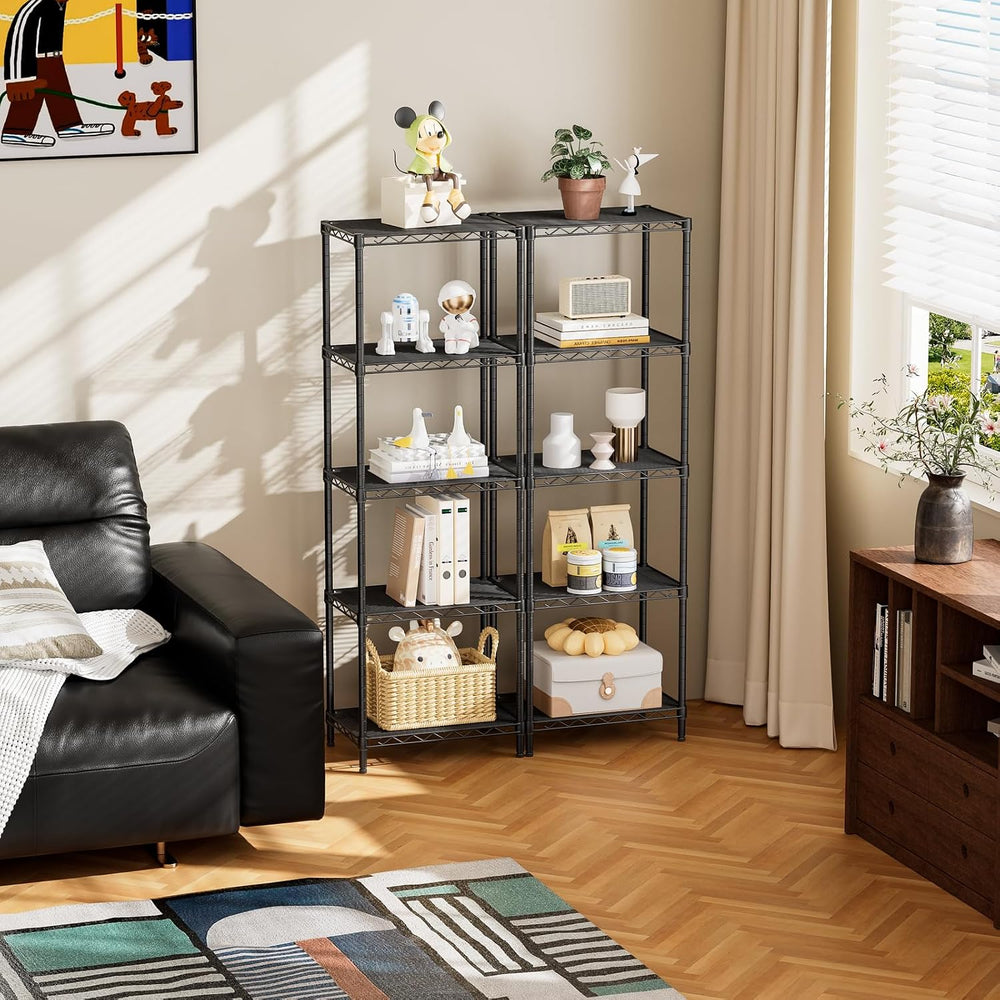 SINGAYE Metal Shelves Wire Shelving Storage Standing Adjustable Shelf Unit