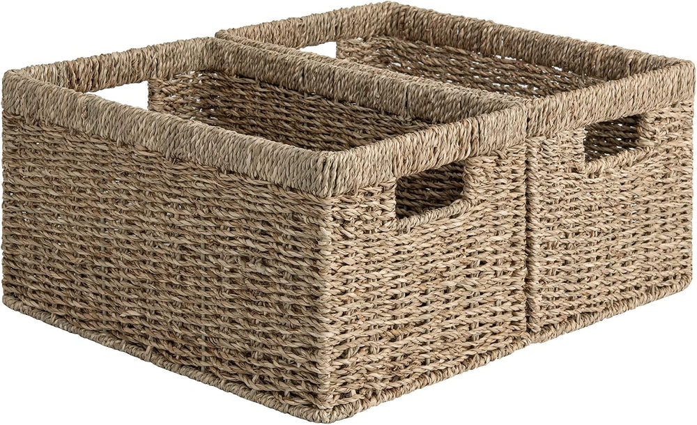 StorageWorks Wicker Storage Basket (2-Pack)