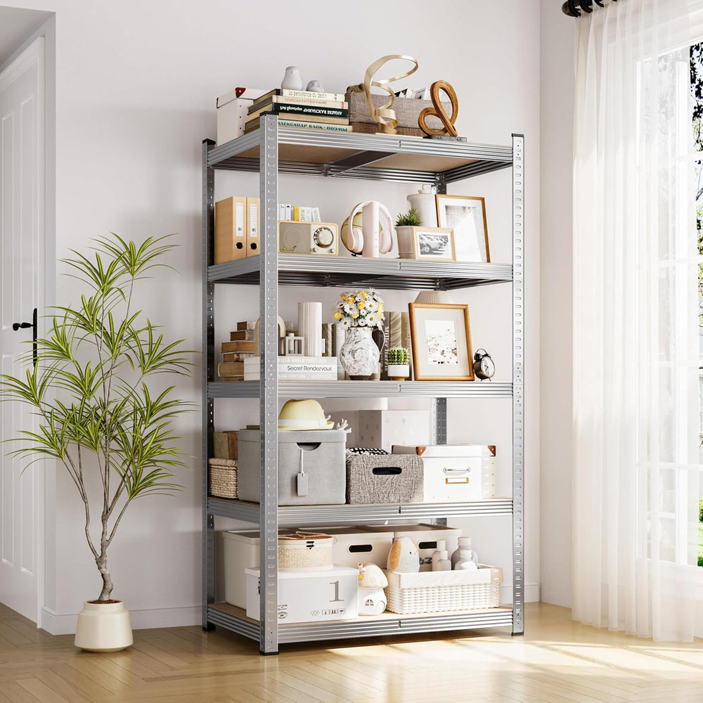 Yaheetech 5-Tier Heavy Duty Storage Shelves 35.5" W x 16" D x 71&qu...