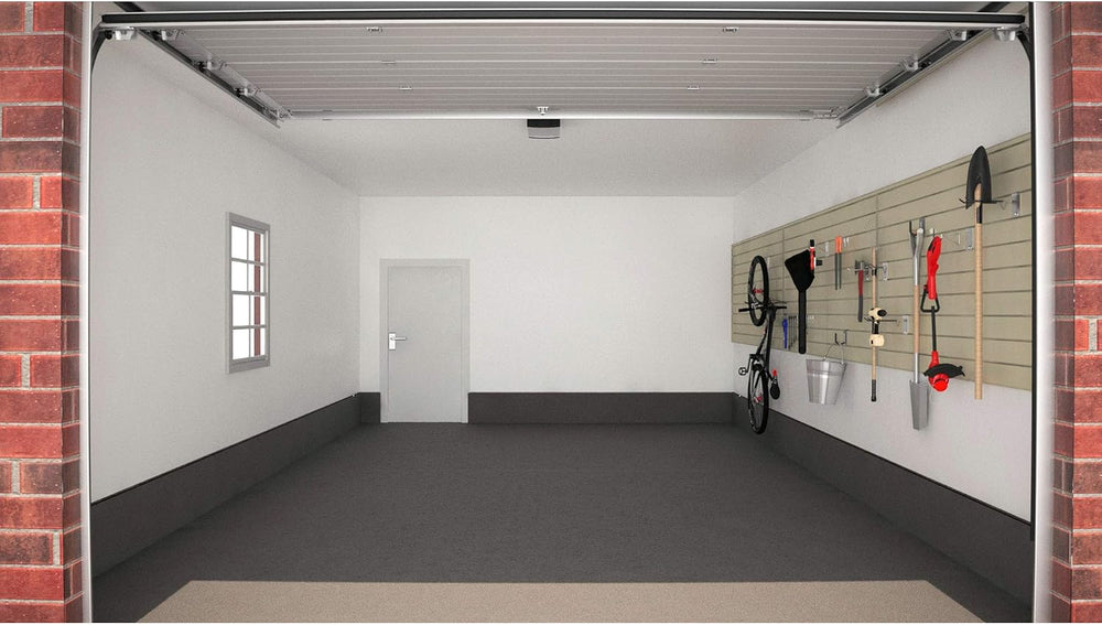PROSLAT Garage Storage PVC Slatwall Panels -3 Packs of 8 ft. x 4 ft. Sections...