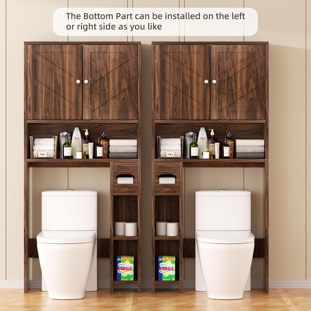 Shintenchi Over the Toilet Storage Cabinet, Bathroom Shelf Organizer