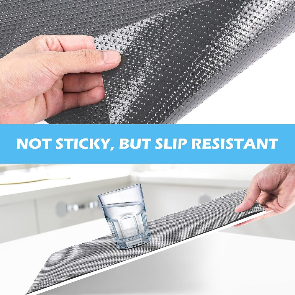 Drawer Liners, Waterproof Shelf Liner, Anti-Slip Non-Adhesive BPA Free Kitche...