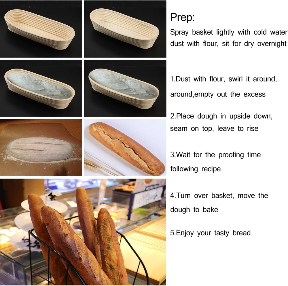 13" Banneton Bread Proofing Basket