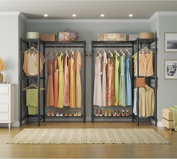 VIPEK L4 Garment Rack L Shaped Clothes Rack