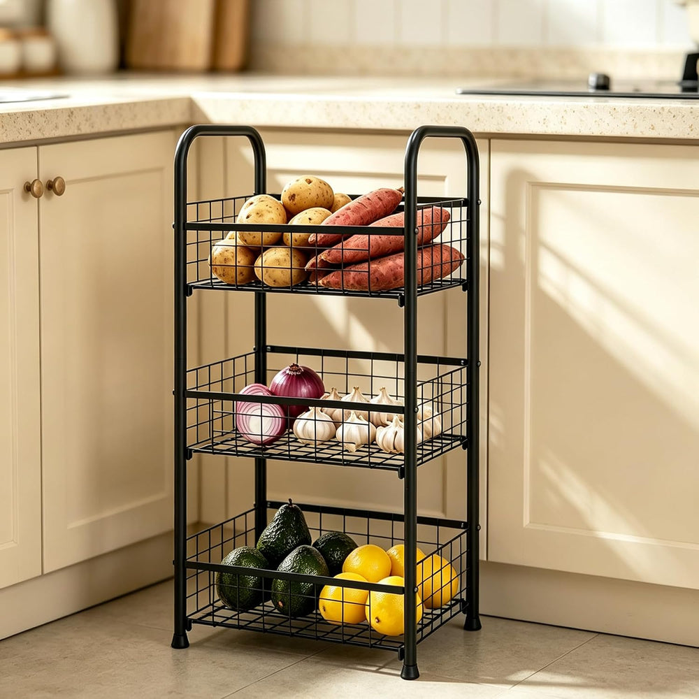 PROXRACER 3 Tier Bathroom Storage Shelf & Organizer, Kitchen Rack