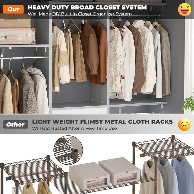 Armocity 5FT Small Closet System