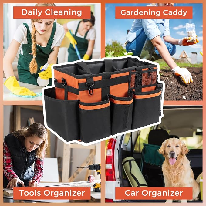 Wearable Cleaning Caddy, Cleaning Caddy Supplies Organizer