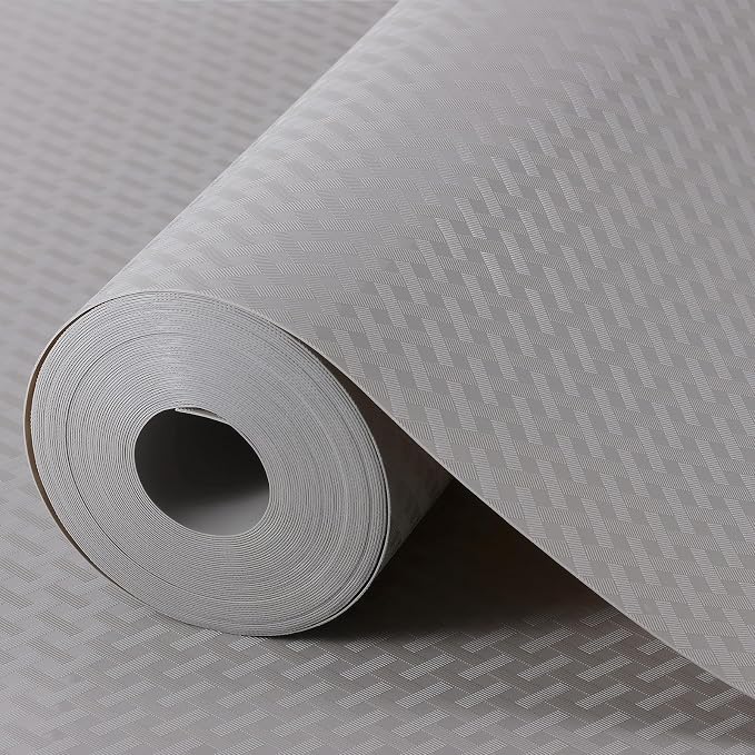 Light Gray Shelf Liners for Kitchen Cabinets Refrigerator Liners Waterproof &...
