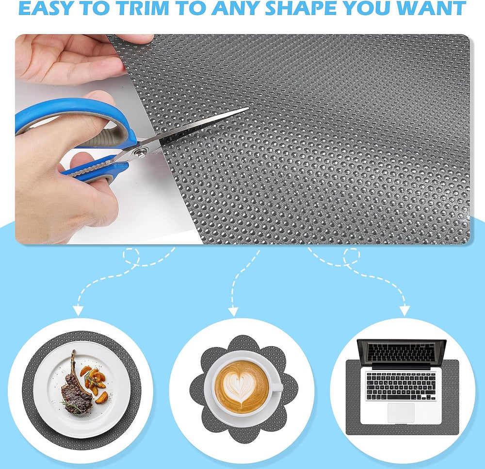 Drawer Liners, Waterproof Shelf Liner, Anti-Slip Non-Adhesive BPA Free Kitche...