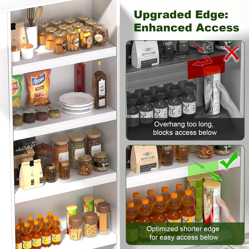 Wire Shelf Cover, PVC Wire Rack Covers for Pantry 30" W X 12" D