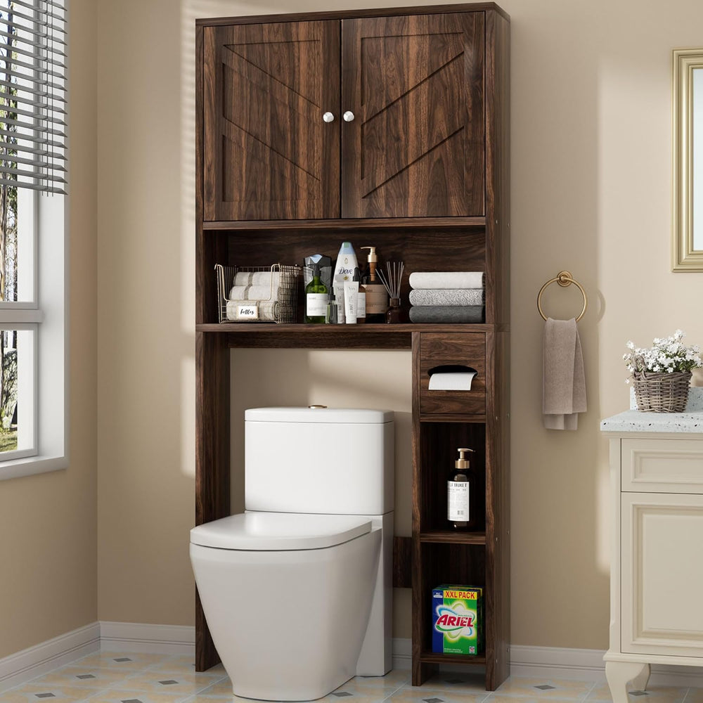 Shintenchi Over the Toilet Storage Cabinet, Bathroom Shelf Organizer