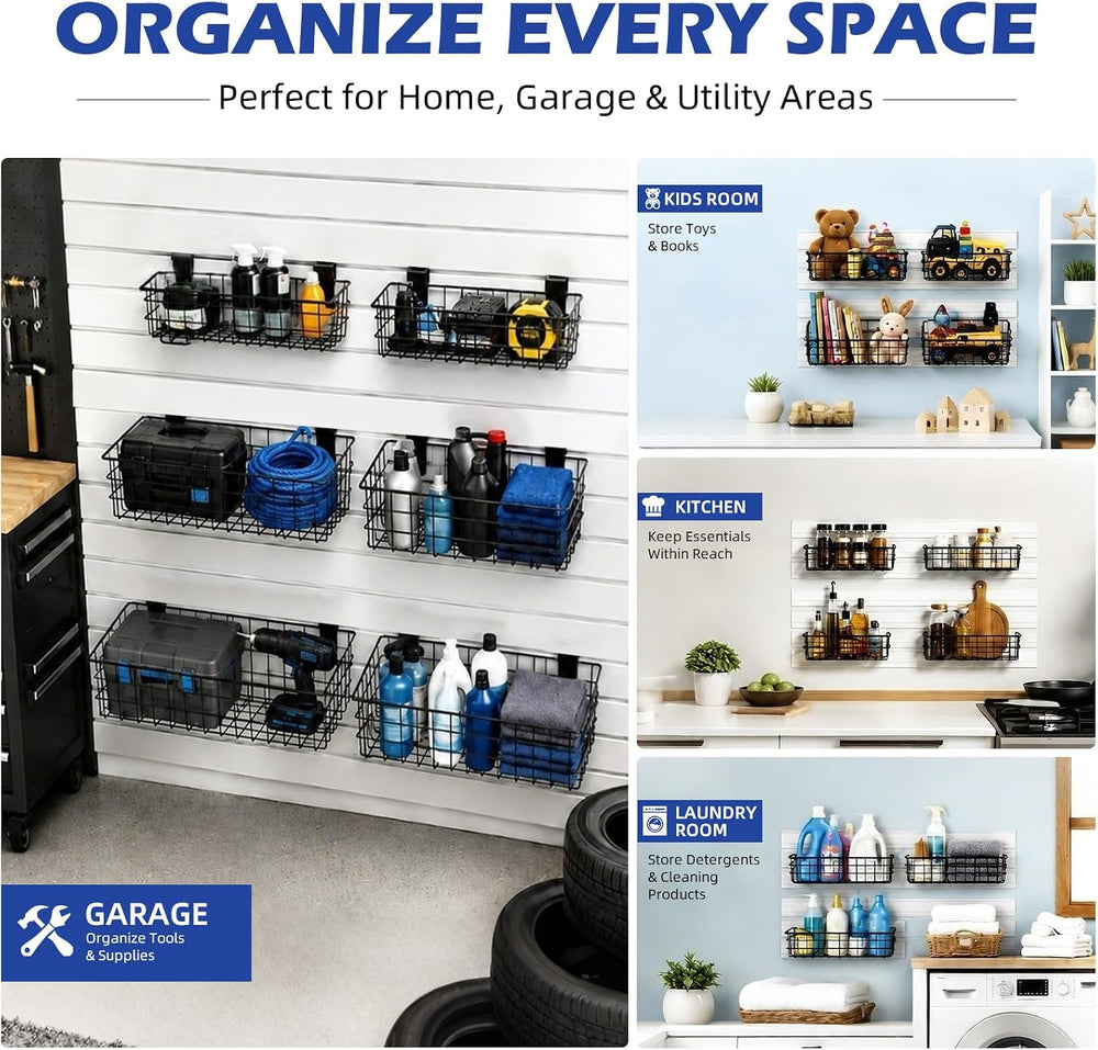 Basket Set Compatible with Gladiator GearWall & GearTrack Storage, Heavy-...