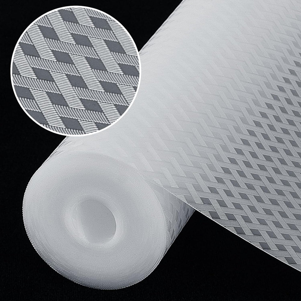 Shelf Liners, Non-Adhesive Drawer Liner, Waterproof & Oil-Proof Kitchen C...