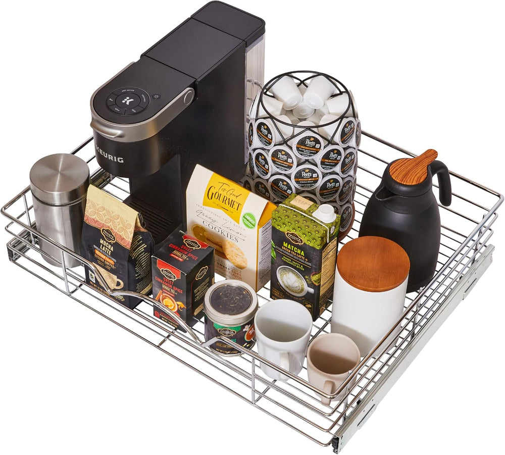 HOLDN’ STORAGE Heavy-Duty Premium Collection Pull Out Cabinet Organizer