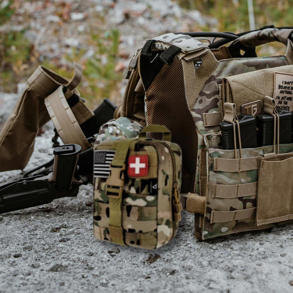 CareTac IFAK Trauma & First Aid Kit with CAT Gen 7 Tourniquet