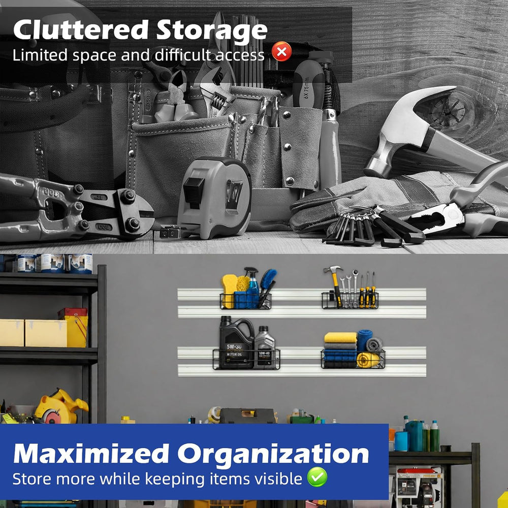 Basket Set Compatible with Gladiator GearWall & GearTrack Storage, Heavy-...