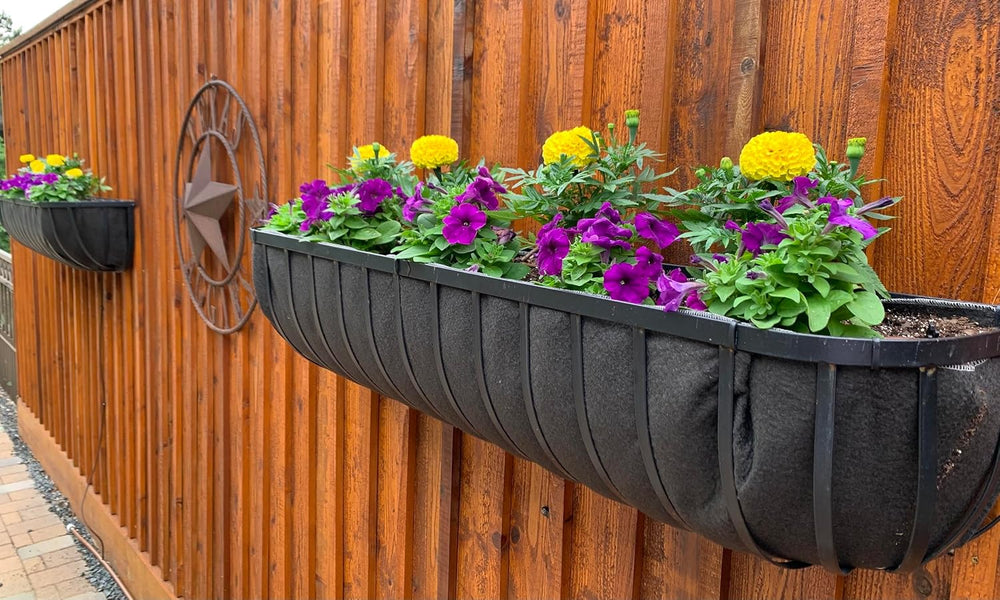 44 Inch Trough Coco Liner Replacement – Reusable Fabric Hayrack Window Box Li...