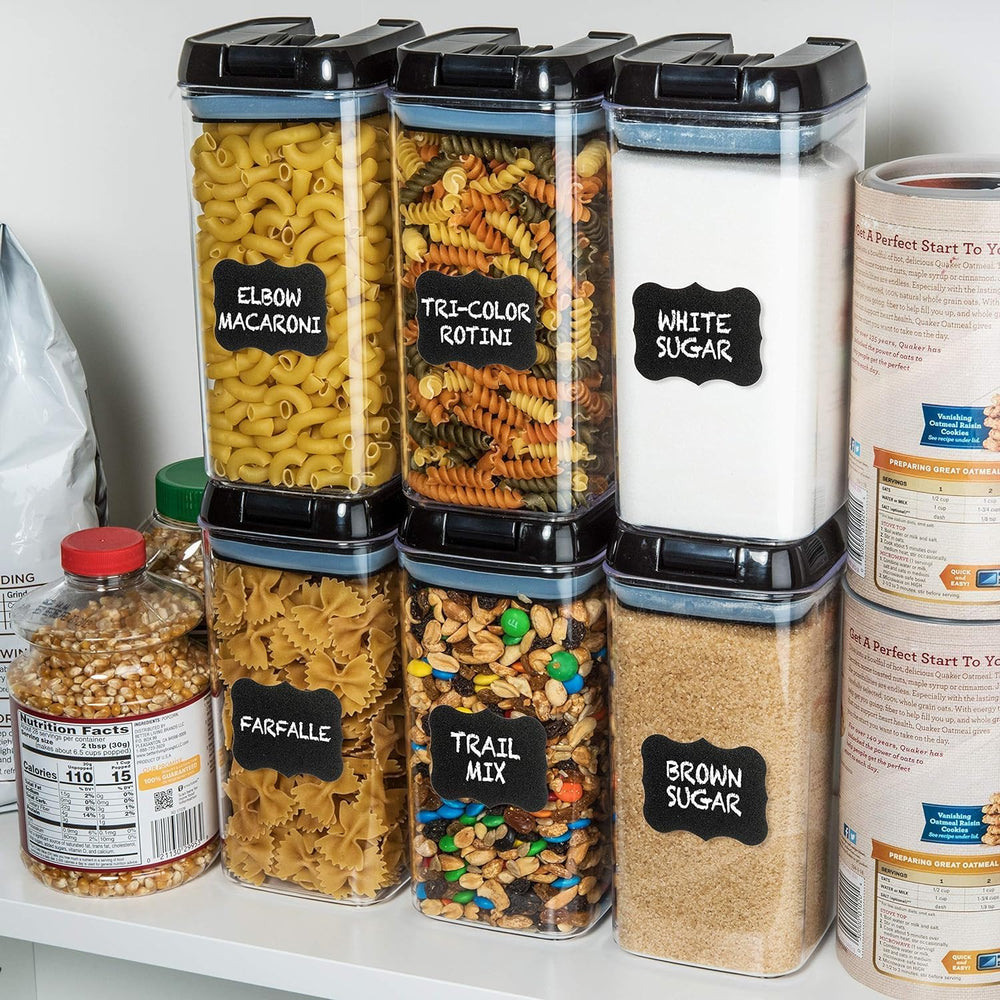 Shazo 6 PC 1.2L Airtight Food Storage Containers with Lids BPA Free Plastic