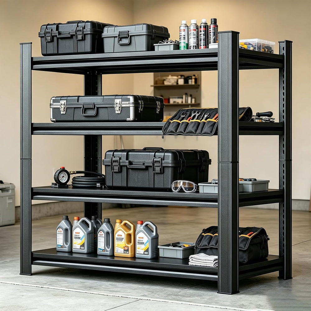45" W Shelves for Garage Storage, 20" D Metal Garage Shelving Heavy...