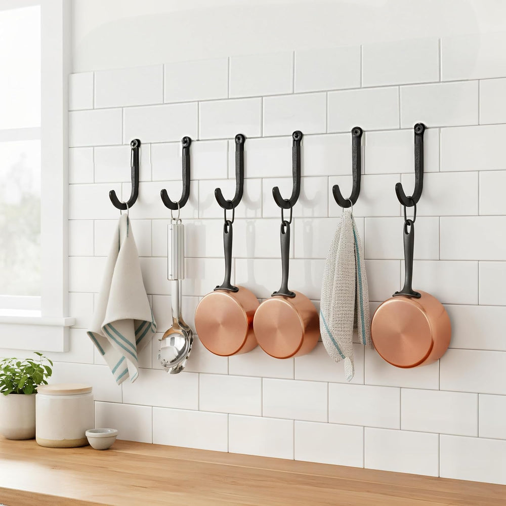 Rustic State Sabo Wall Mount Cast Iron Hooks Coat Towel Bag Hat Hanger Multiu...