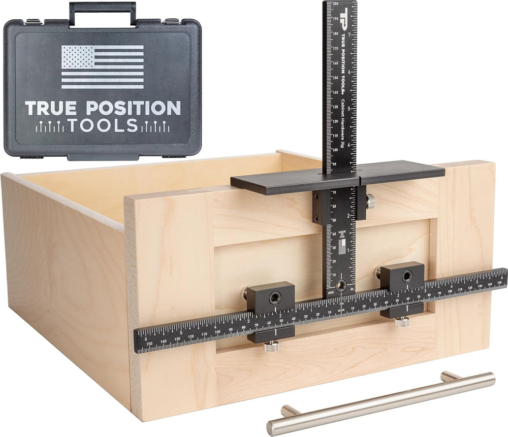 The Original Cabinet Hardware Jig - Made in USA - Most Accurate Tool for Knob...