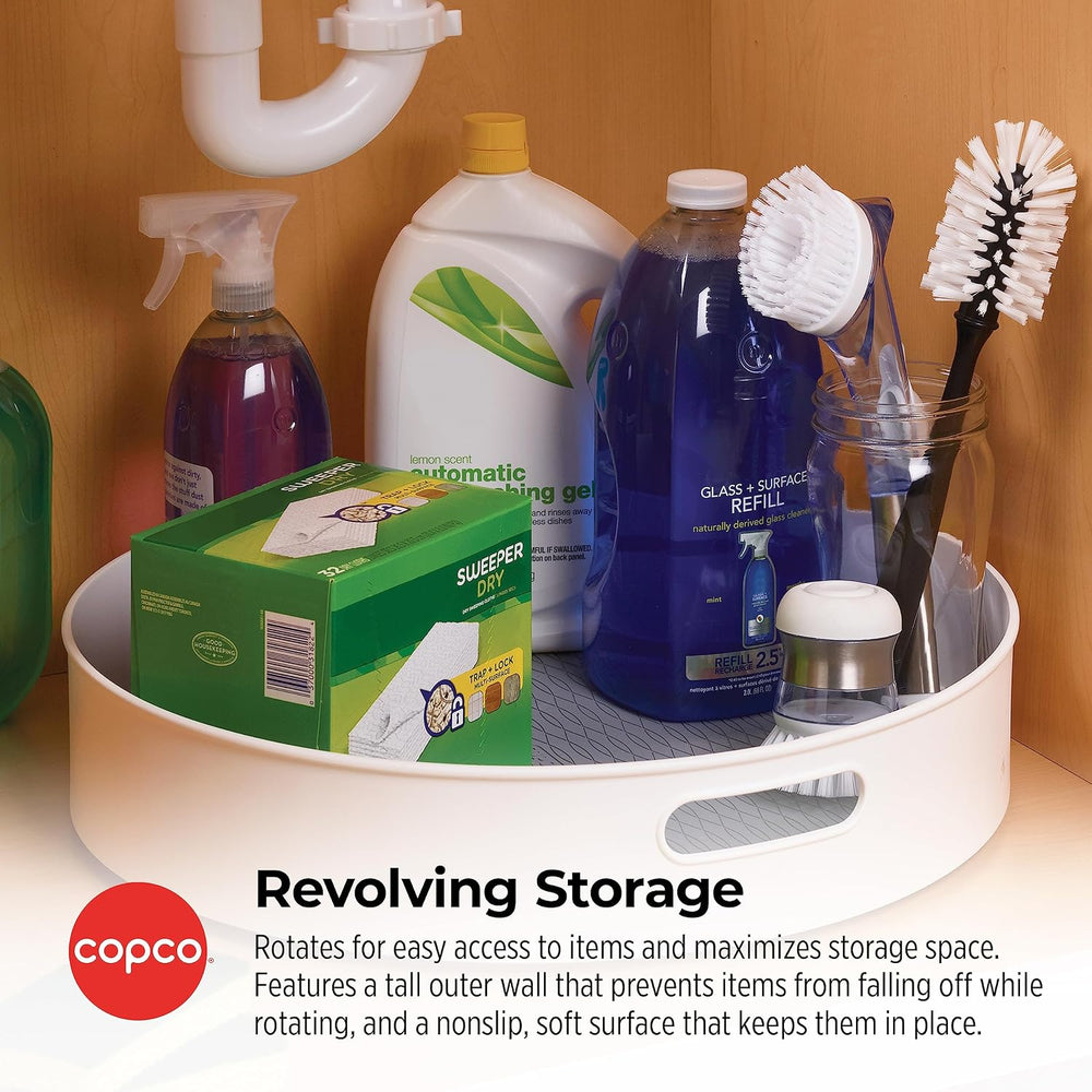 Copco Non-Skid Lazy Susan Turntable Organizer 18-Inch