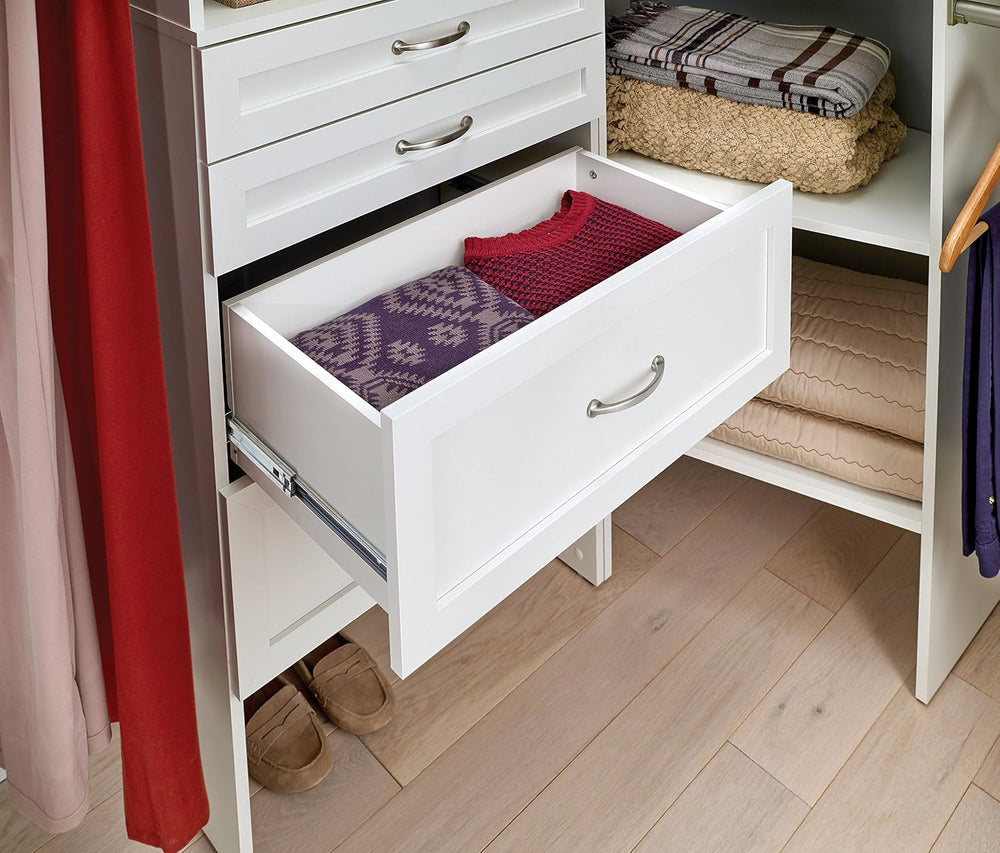 ClosetMaid SuiteSymphony Wood Closet Drawer, Storage Tower Add On Accessory, ...
