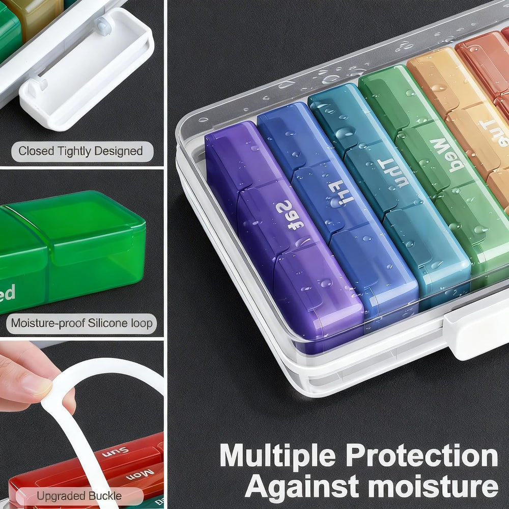funest 4- Tier Medicine Storage Box Organizer Portable First Aid kit Box Sewi...