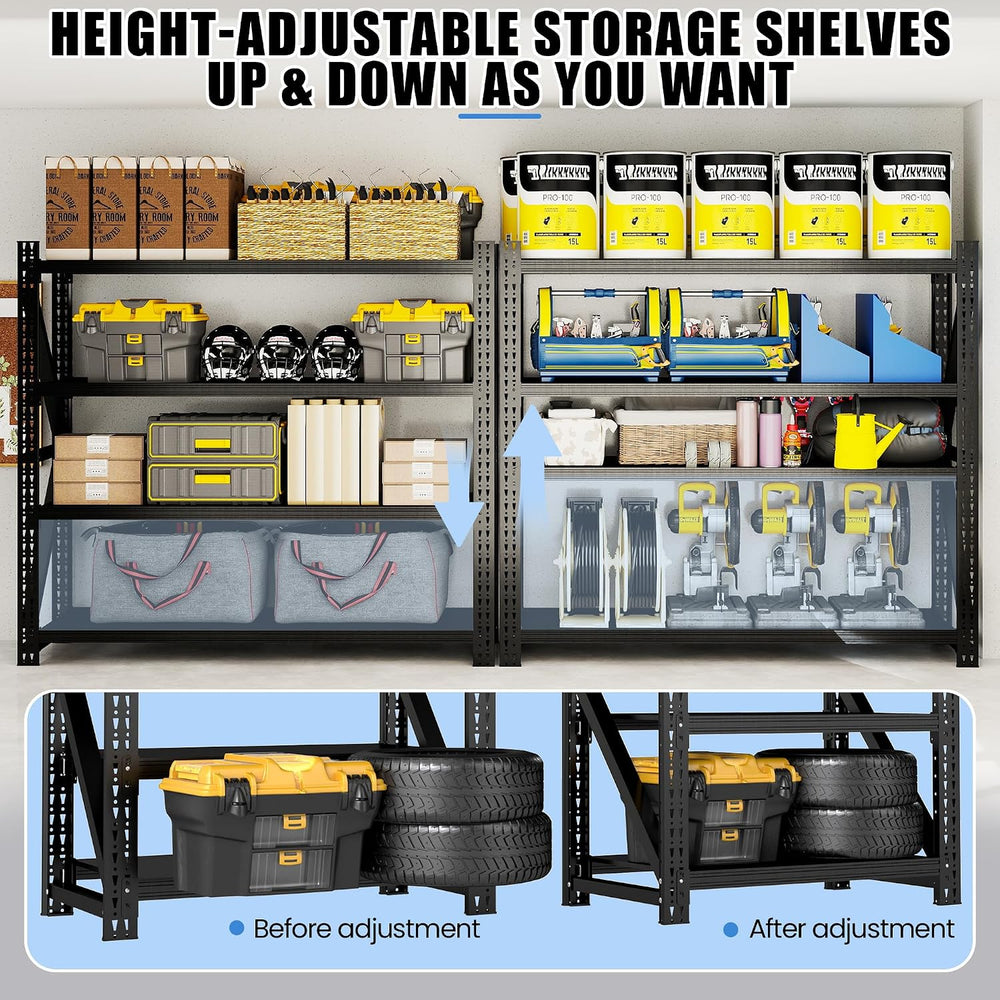 Heavy Duty Metal Shelving Units, Garage Shelves & Storage System