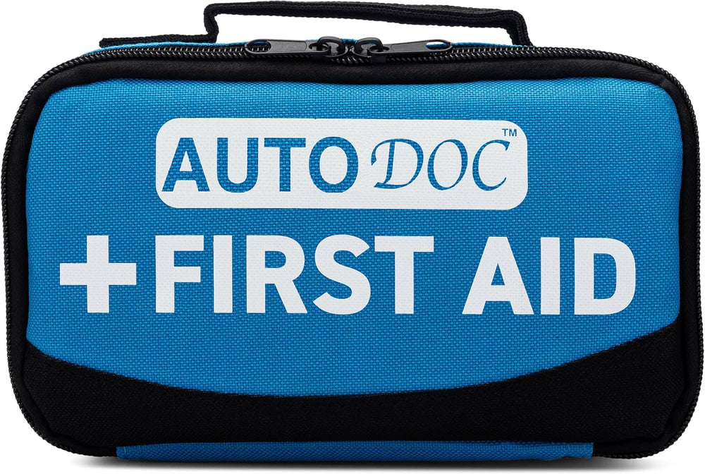 Auto First Aid Kit for Car, Truck, Vehicles, 100 Piece - OSHA Compliant