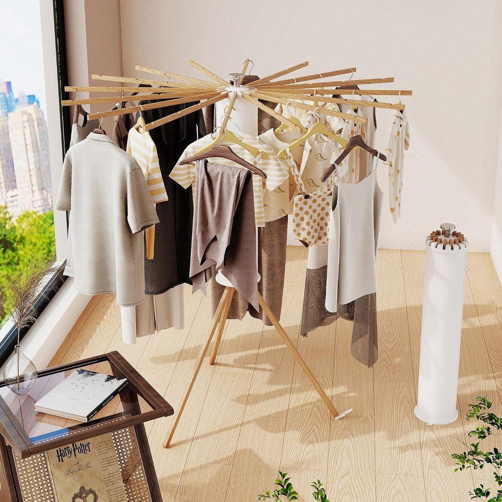 Tripod Clothes Drying Rack,Drying Rack Clothing Foldable for Laundry