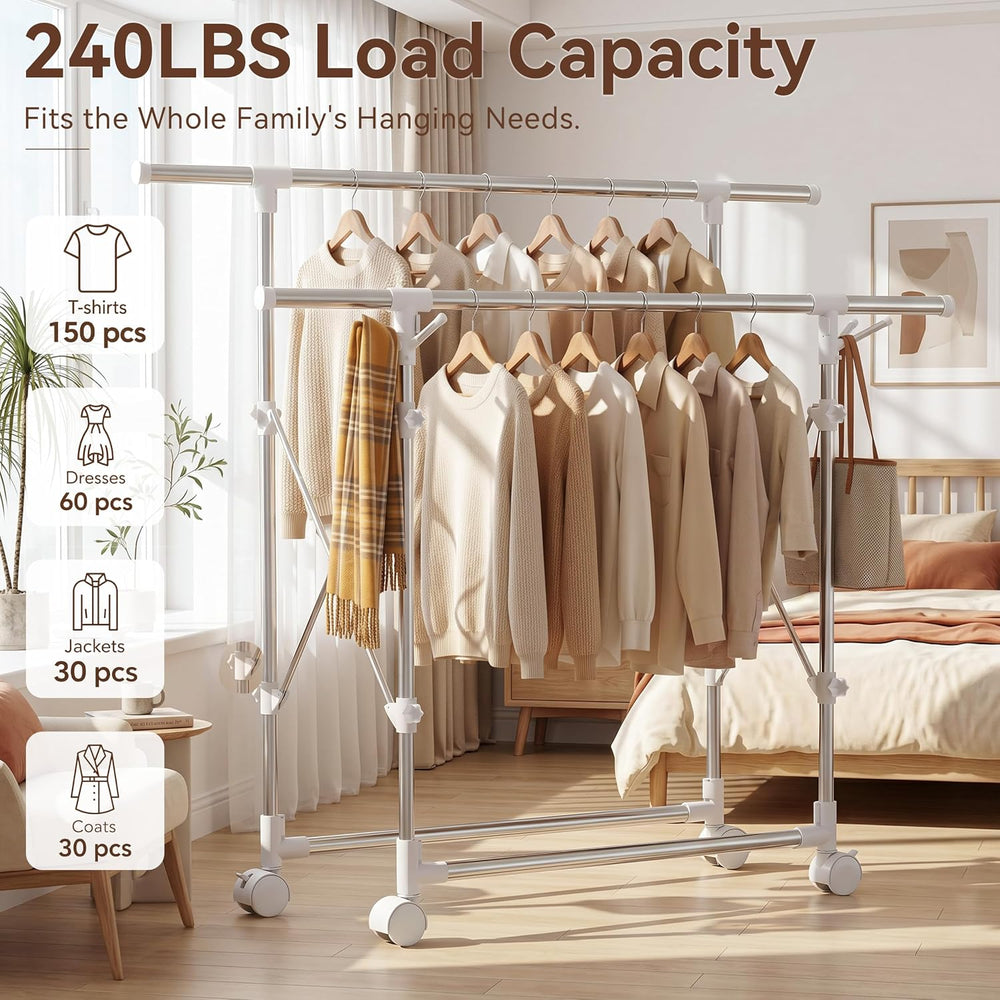 Clothes Drying Rack Foldable,Portable Laundry Collapsible
