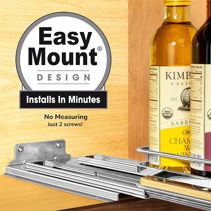 LYNK PROFESSIONAL® Élite™ Pull Out Spice Rack Organizer