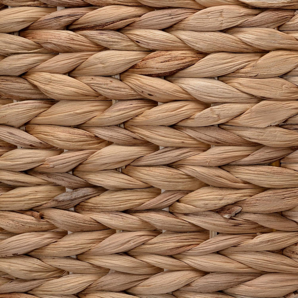 Lavish Home Handmade Wicker Laundry Hampers, Natural, Set of 2, 26”/24”