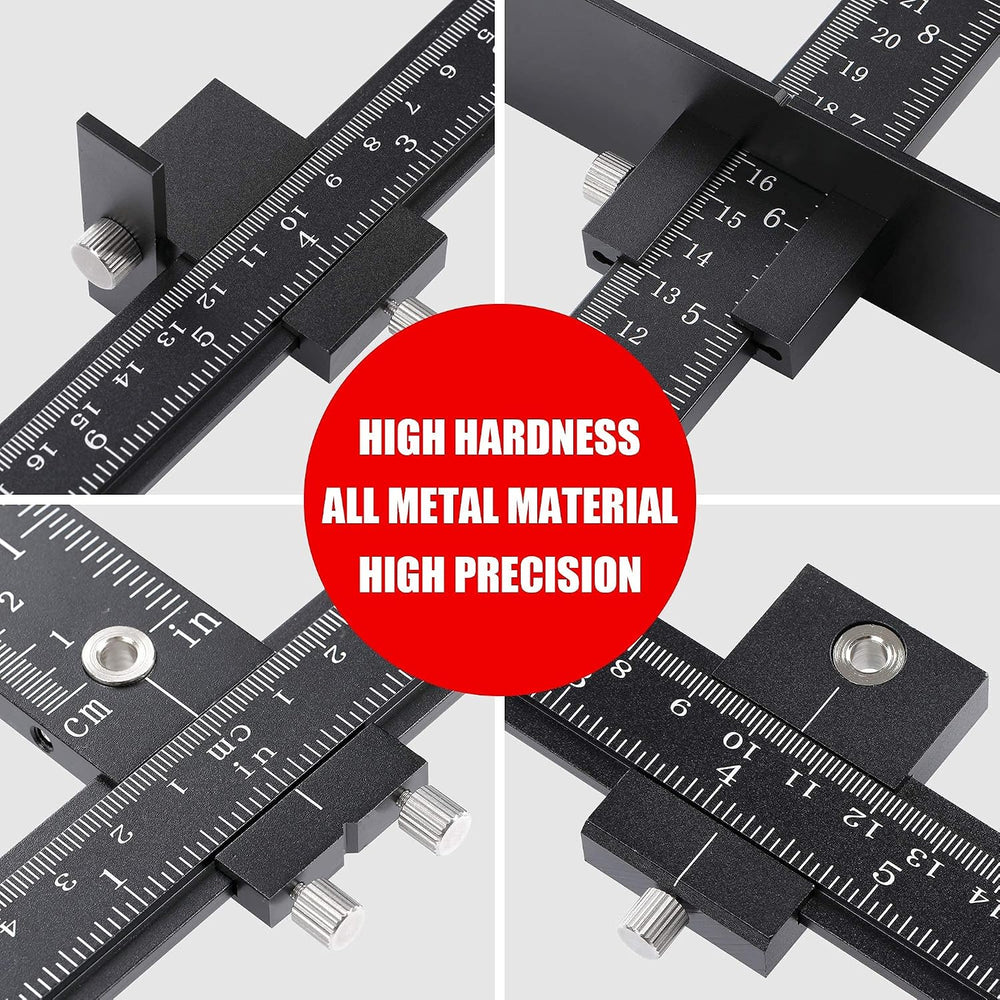Cabinet Hardware Jig for Handles, Adjustable Template with Convenient and Pre...