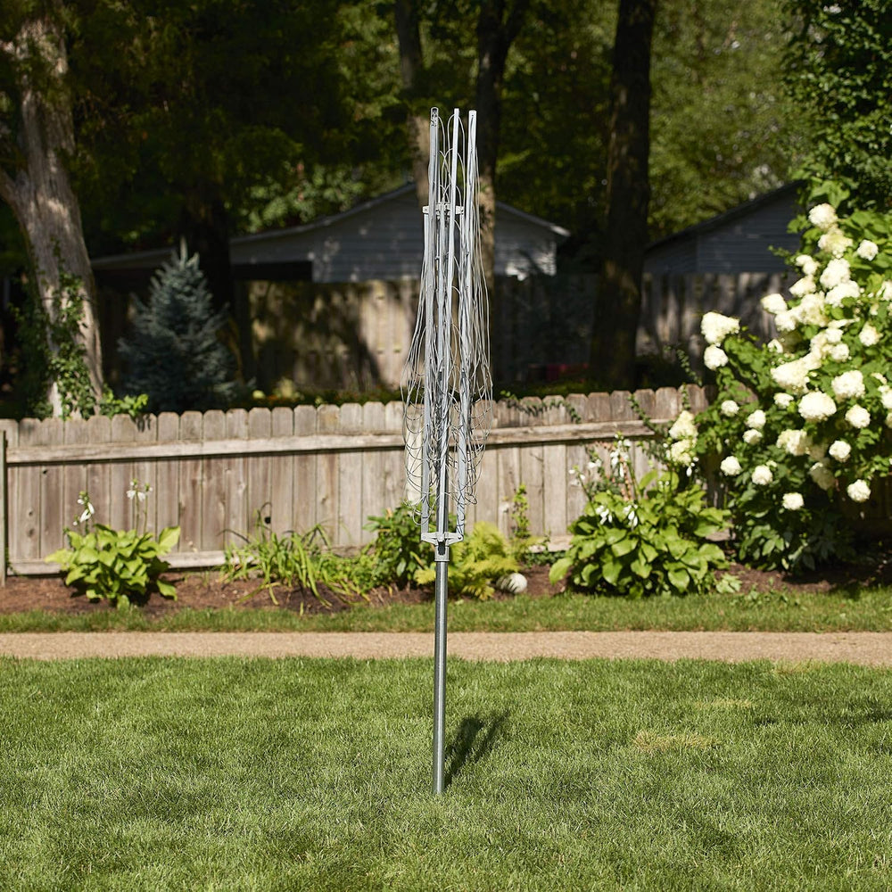 Household Essentials Collapsible Umbrella Clothesline Outdoor Dryer in Alumin...