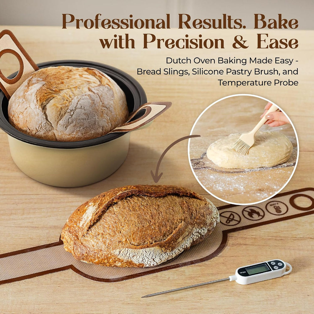 Sourdough Starter Kit with Dutch Oven and Scale - Complete Sourdough Kit with...