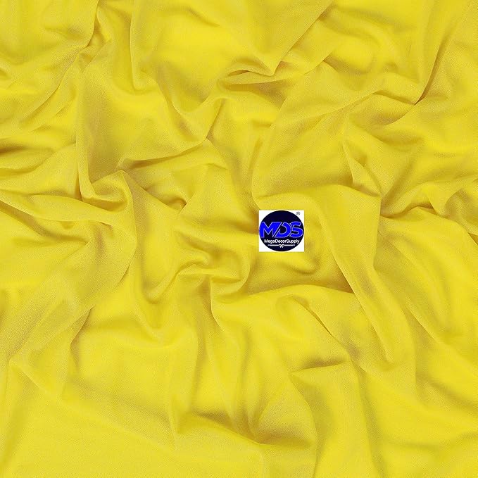 MDS Halloween Chiffon Draping Fabric - 1 Panel, 30" Wide x 40ft Long - S...