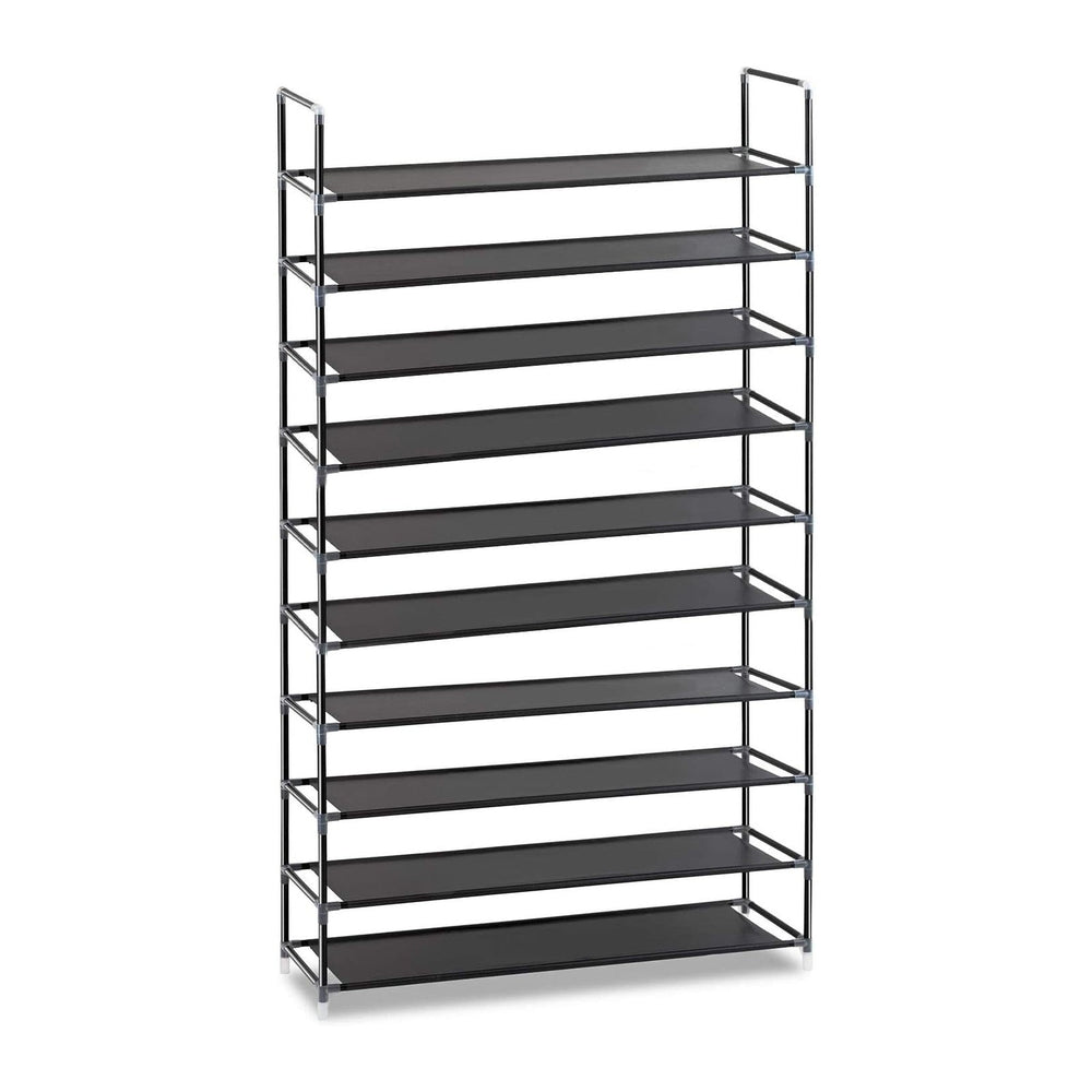10 Tiers Shoe Rack Non-Woven Fabric Shoe Organizer, Shoe Storage Tower Cabine...