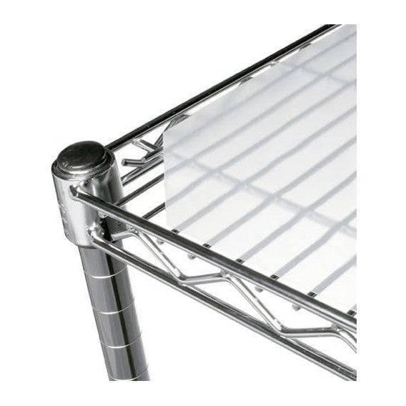 12" d x 60" w Translucent Wire Shelf Liners, 4 Count