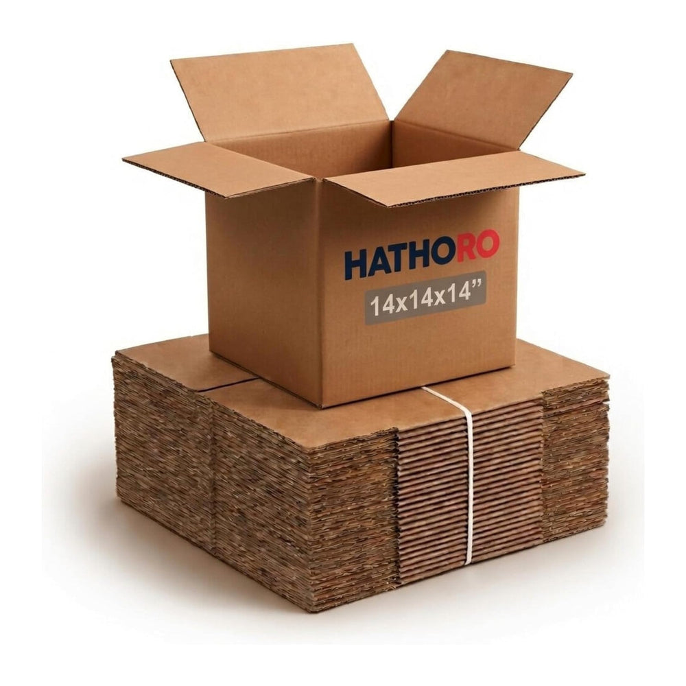 14"L x 14"W x 14"H Small Shipping Boxes, 25-Pack | Square Kraf...