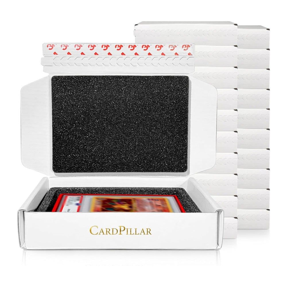 20 Pack Graded Card Shipping Box for PSA Slabs w/ 360° Foam