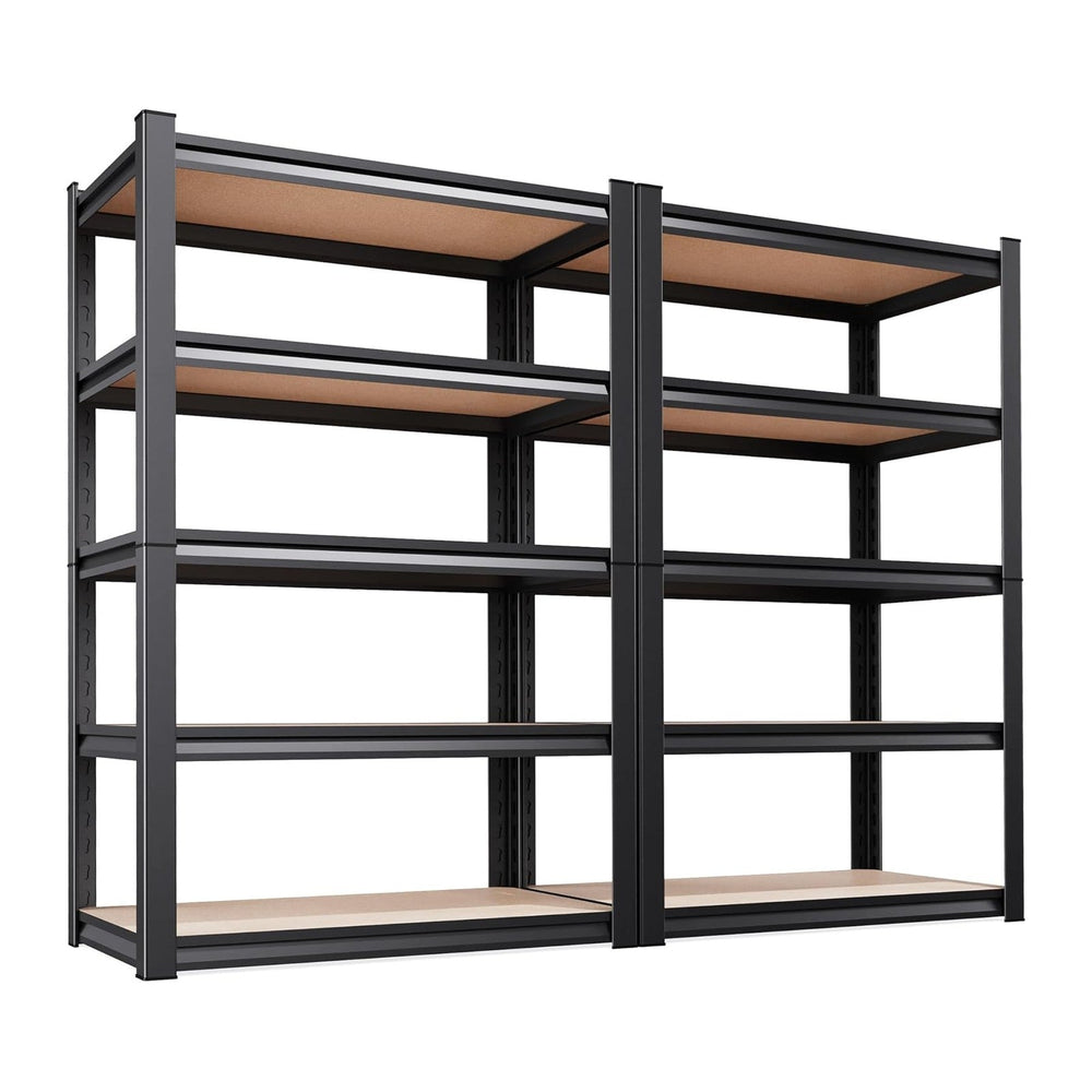 2Pack Storage Shelves, Garage Shelving,Adjustable Heavy Duty Shelving Unit,5T...
