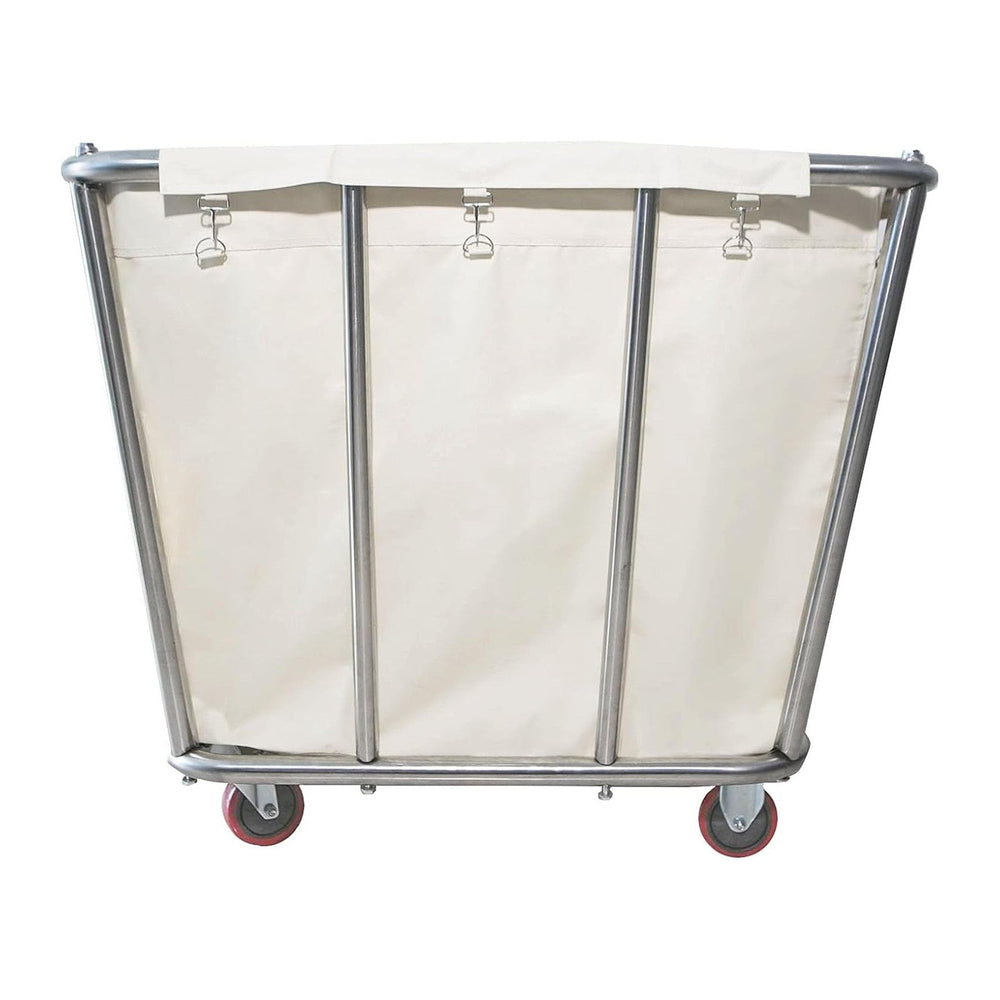 350L Laundry Cart with Wheels,Rolling Commercial Large Laundry Basket