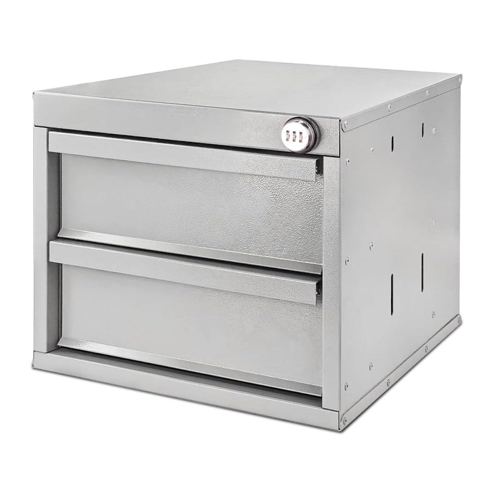 AA Products Model DW-1650 2 Tiers Drawer Cabinet with Password Lock Designed ...