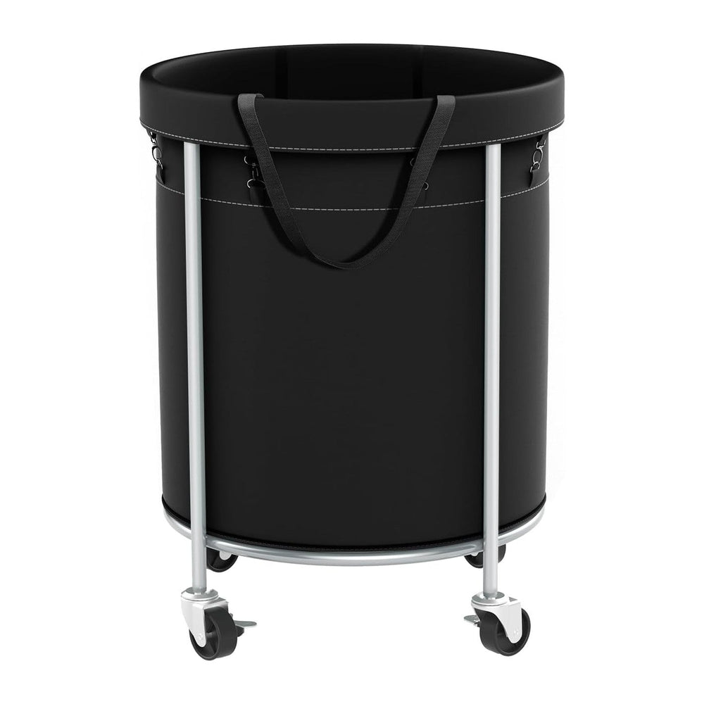 Aduanbang 170L Laundry Basket with Wheels, Rolling Hamper with Removable Bag ...