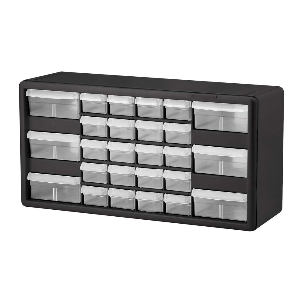 Akro-Mils 26-Drawer Plastic Storage Cabinet, 20"W x 6"D x 10"H...