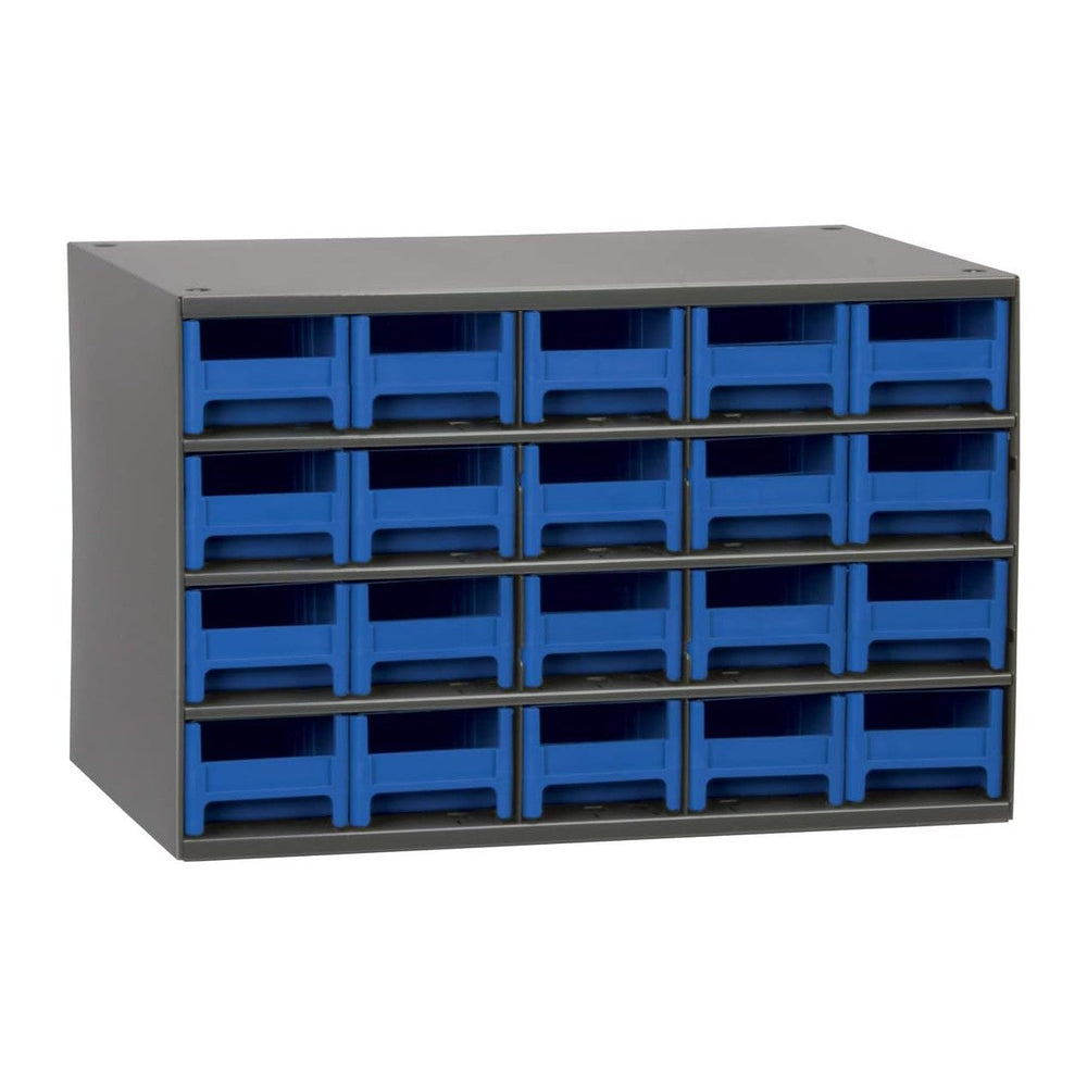 Akro-Mils Steel Garage Storage Cabinet, Small Parts Organizer Metal Cabinet f...
