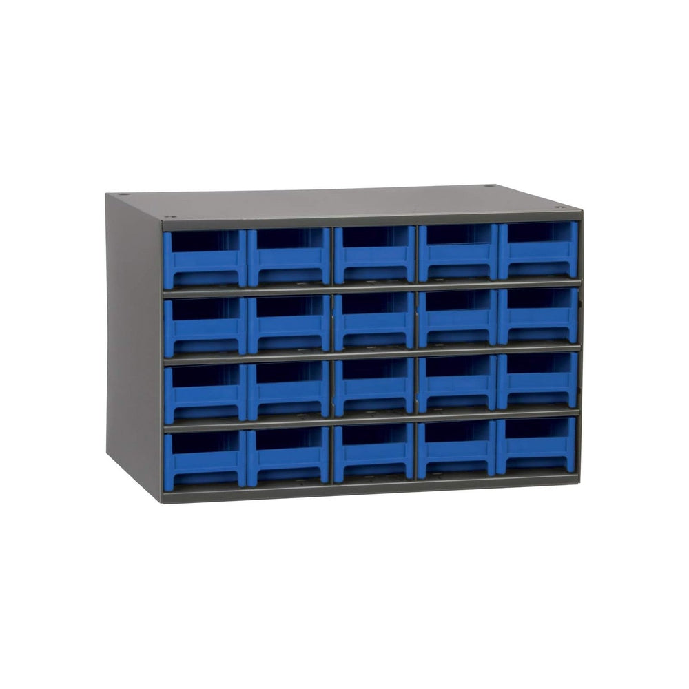 Akro-Mils Steel Garage Storage Cabinet, Small Parts Organizer Metal Cabinet f...